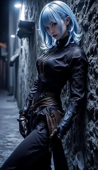 Where Azure Shadows Linger'