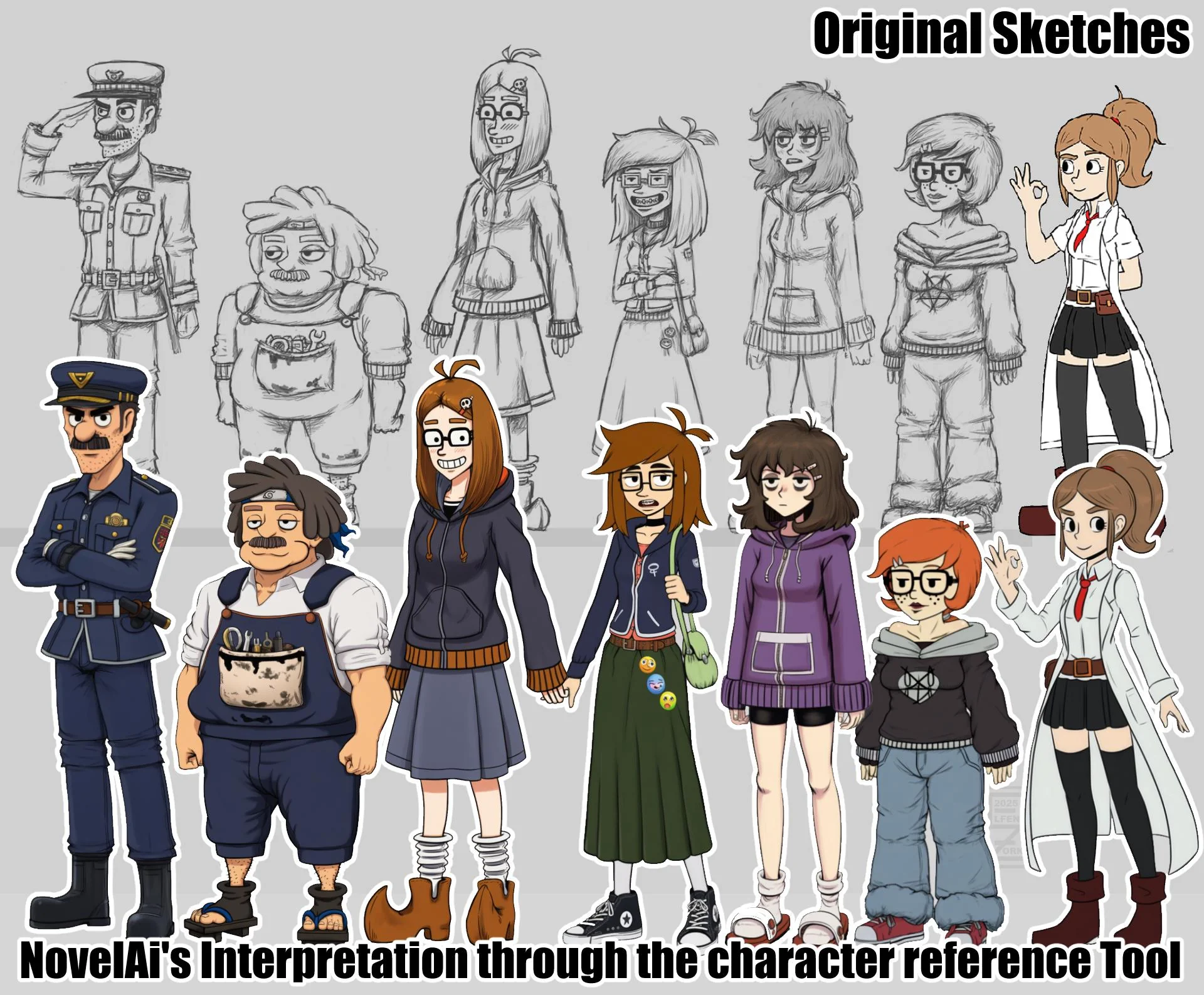 Using NovelAI's Character Reference Tool to resurrect old OC'S picture 1 of 1