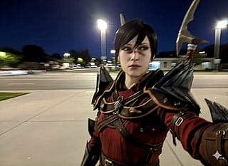 Hawke found herself in our world.'