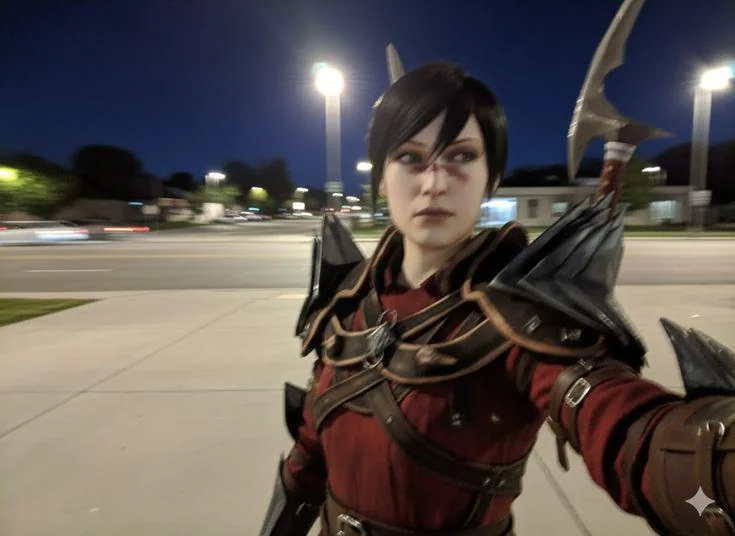 Hawke found herself in our world. picture 1 of 1