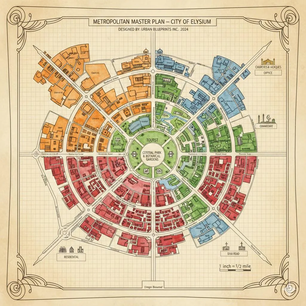 City blueprint picture 1 of 1