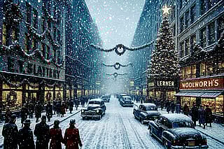 Christmas Time in Boston'