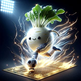 Plant as a Football Player'