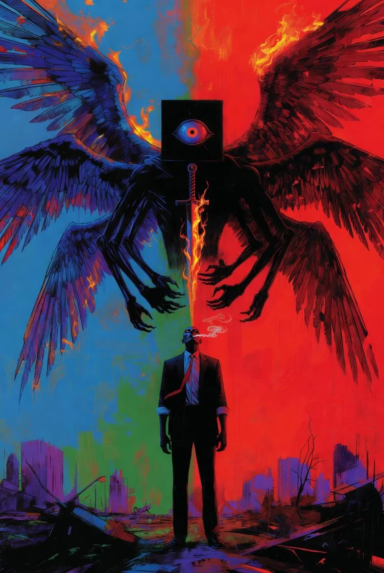 OC - Superhero I'm working on still need a name picture 1 of 1