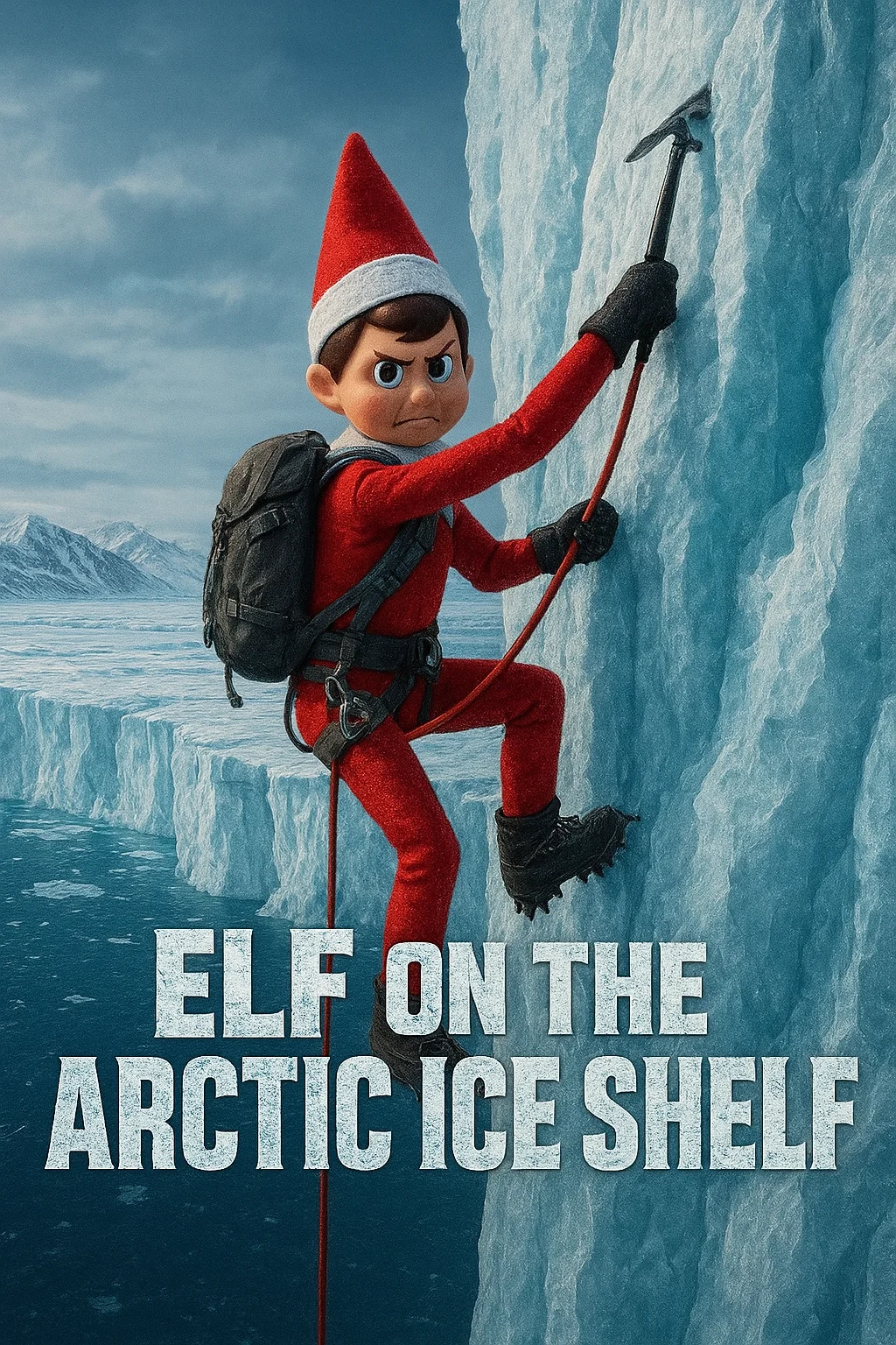 Elf On The Arctic Ice Shelf picture 1 of 1