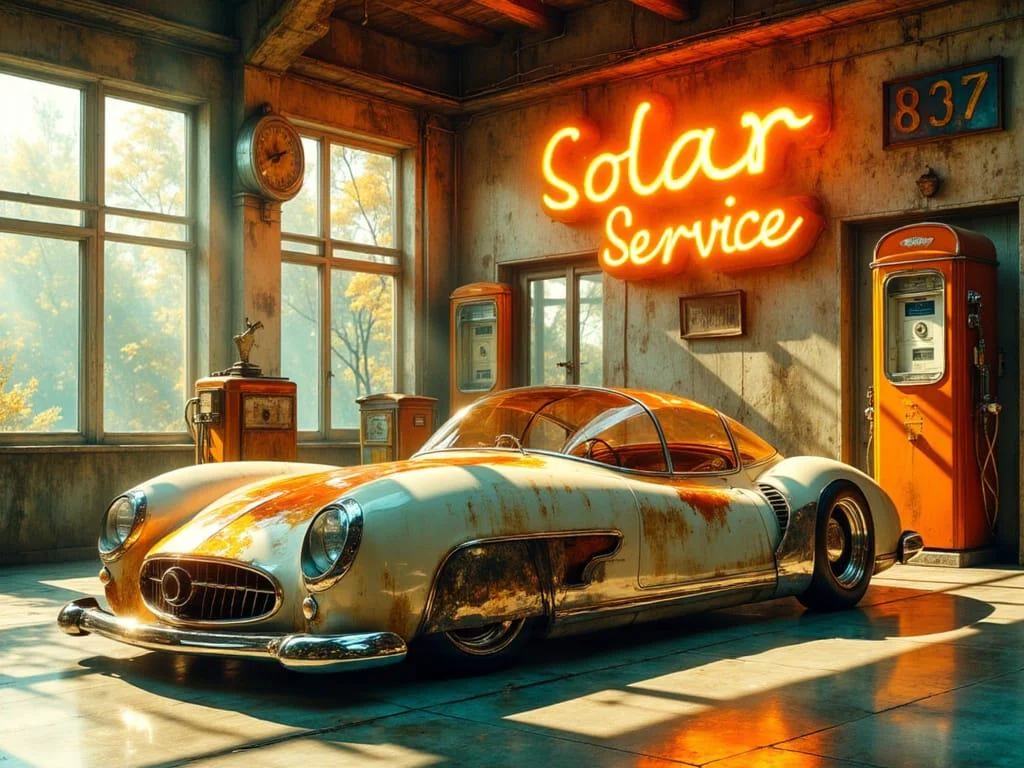 Solar service station picture 1 of 1