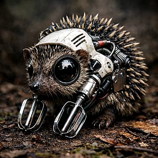 "Upgraded with stuff I had at home"'