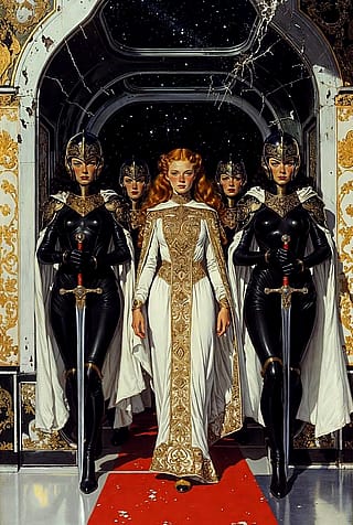 Generational Ship 70’s pulp sci-fi'