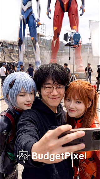 Walking through anime film sets'