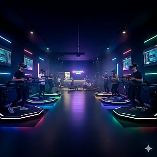 "The Idea of ​​a Multiplayer Virtual Reality Cafe"'