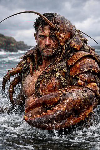 Lobster man'