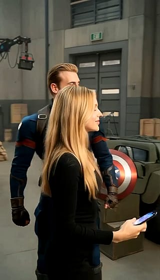 Experimenting with cinematic AI transition videos using selfies with movie stars'