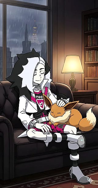 A couple of Pokemon-related images'