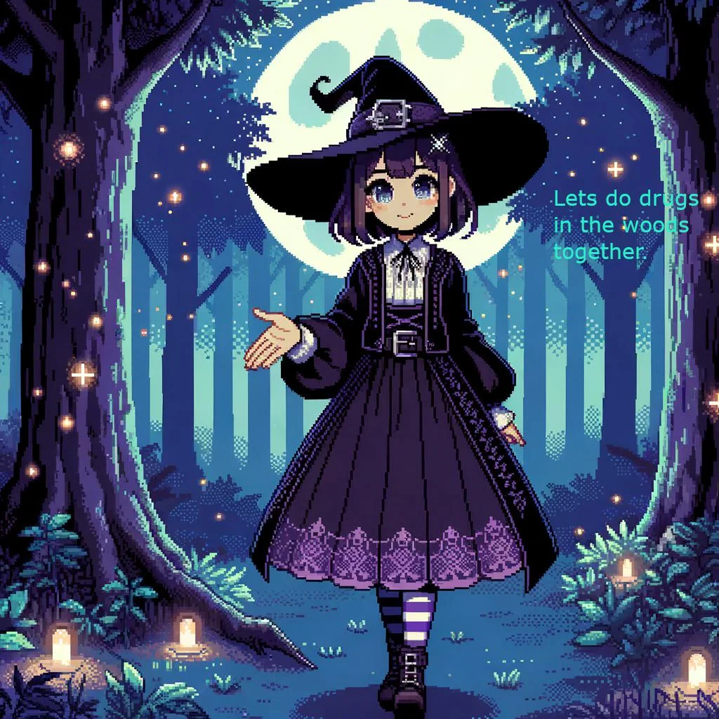 Anime Pixel Art picture 1 of 1