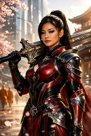 Crimson Dawn of the Lotus Blade'