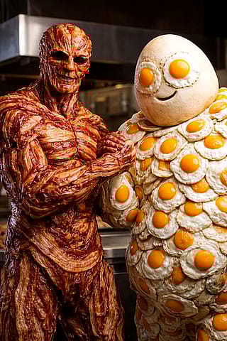 Bacon man & Egg man'