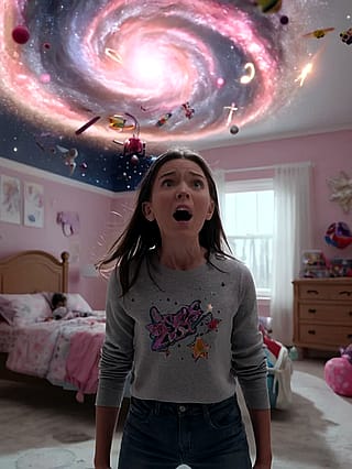 Hands Raised, Stars Whisper Above'