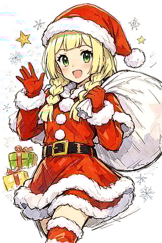Lillie Santa outfit'
