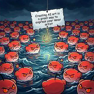 Don't Mind Me. I'm Just Fishing.'