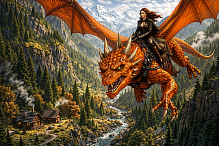 Wartok Canyons - Rynn and Arokh'