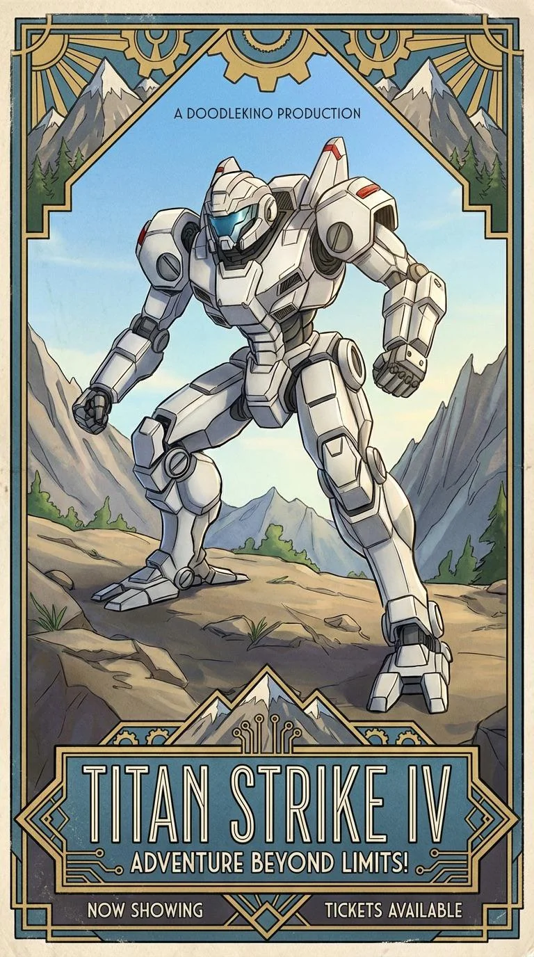 Turning my kids drawings into movie posters picture 1 of 1