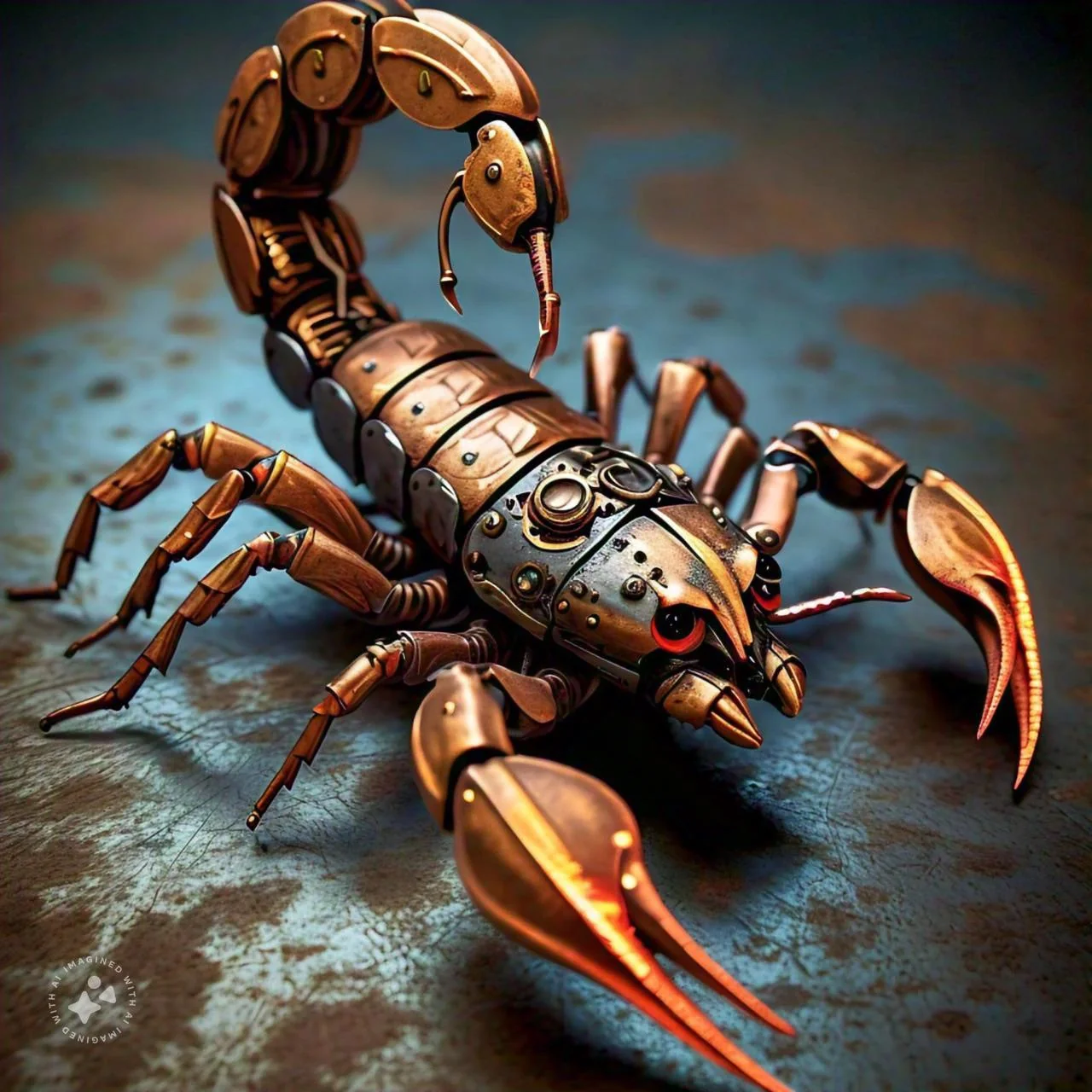 Steampunk robot scorpion picture 1 of 1