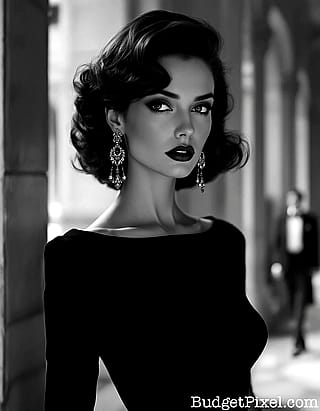 Portrait of a Timeless Gaze'