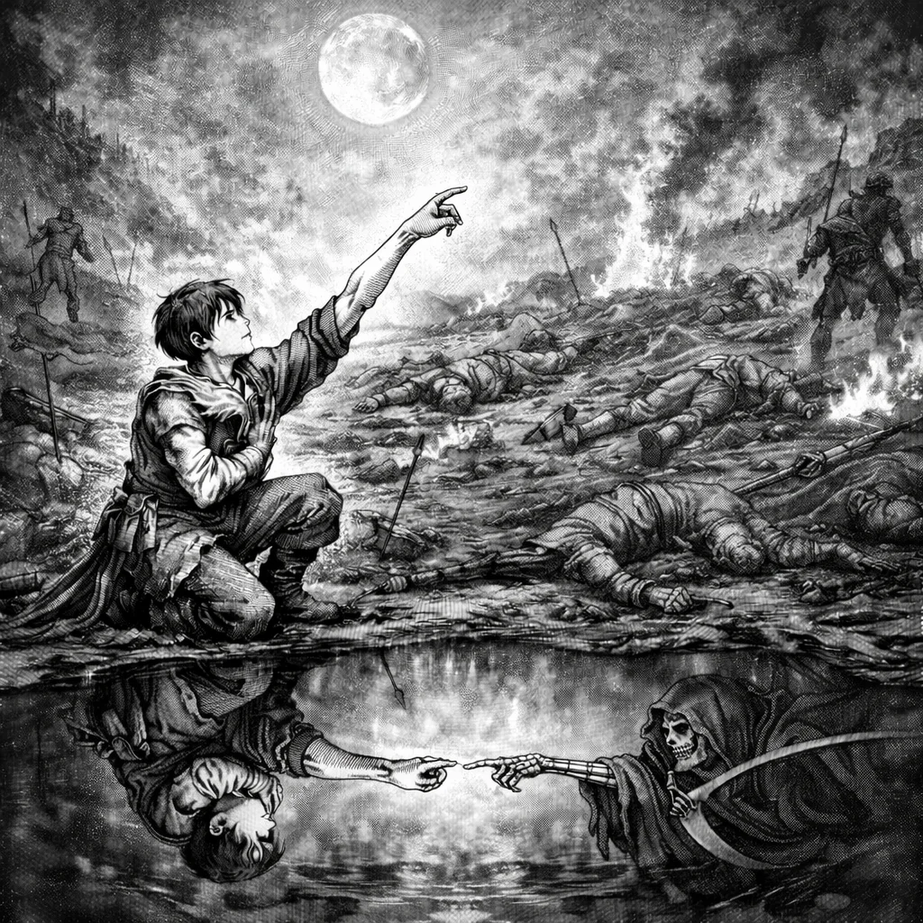 Wounded Young Soldier picture 1 of 1