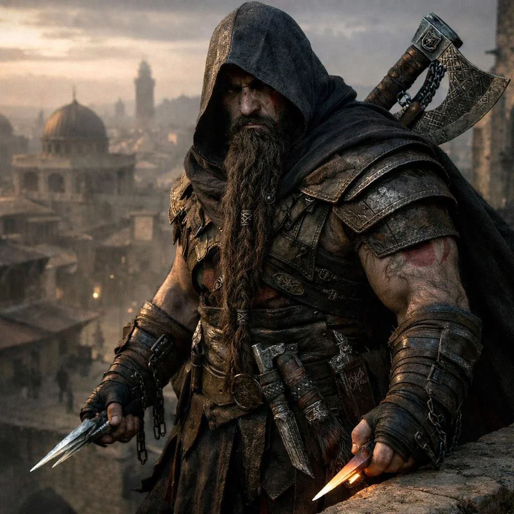 Kratos becomes an Assassin picture 1 of 1