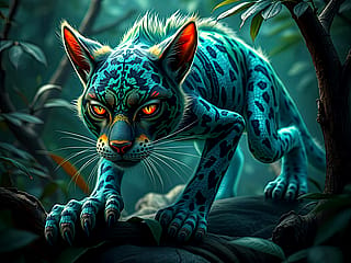 jungle predator feline'