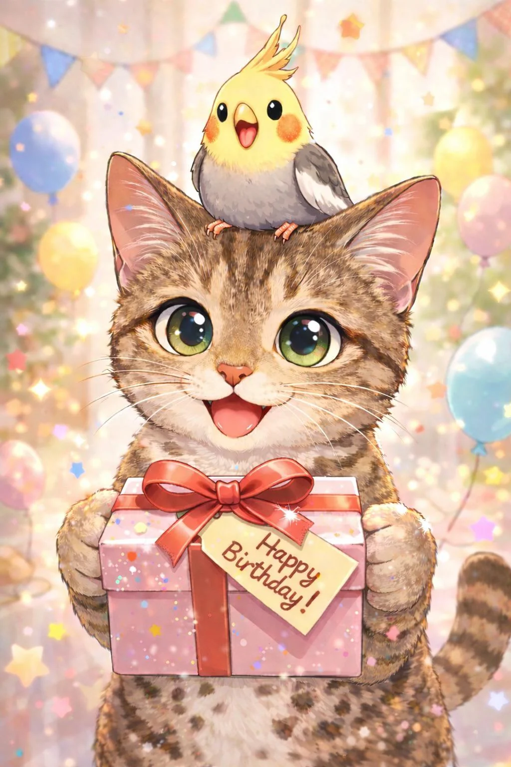 Today is my birthday. Made this gift for myself featuring my children. picture 1 of 1