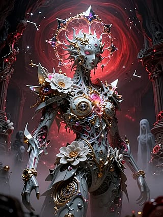 Iron Petals Whisper To The Eye'