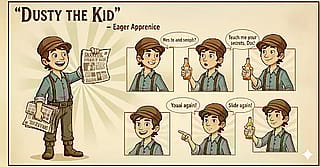 Character Sheets for my Western Cartoon Series'