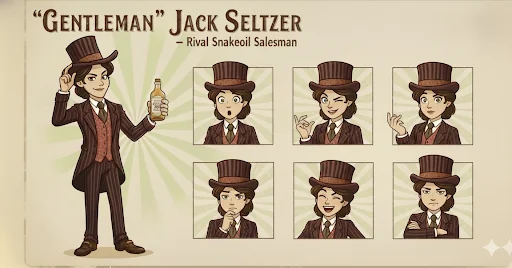 Character Sheets for my Western Cartoon Series picture 6 of 6