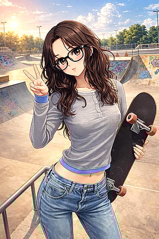 Skater girl'