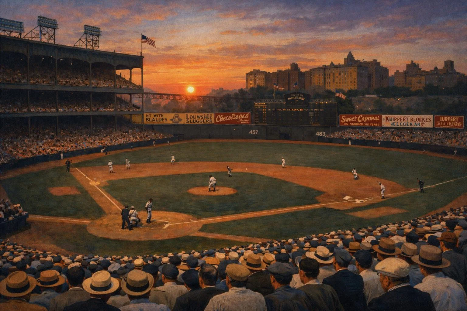 The Polo Grounds at Sunset picture 1 of 1