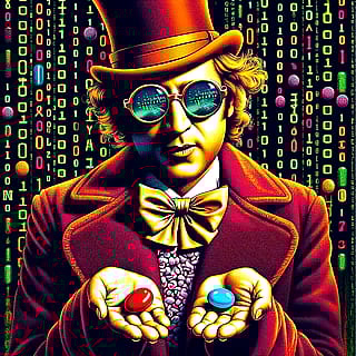 Do you take the red Gobstopper or the blue Gobstopper?'