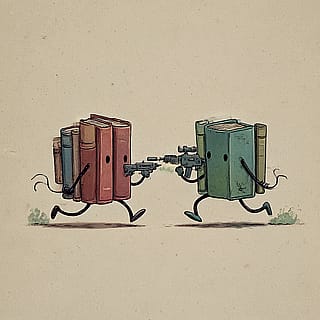 Serious scholarly debate.'