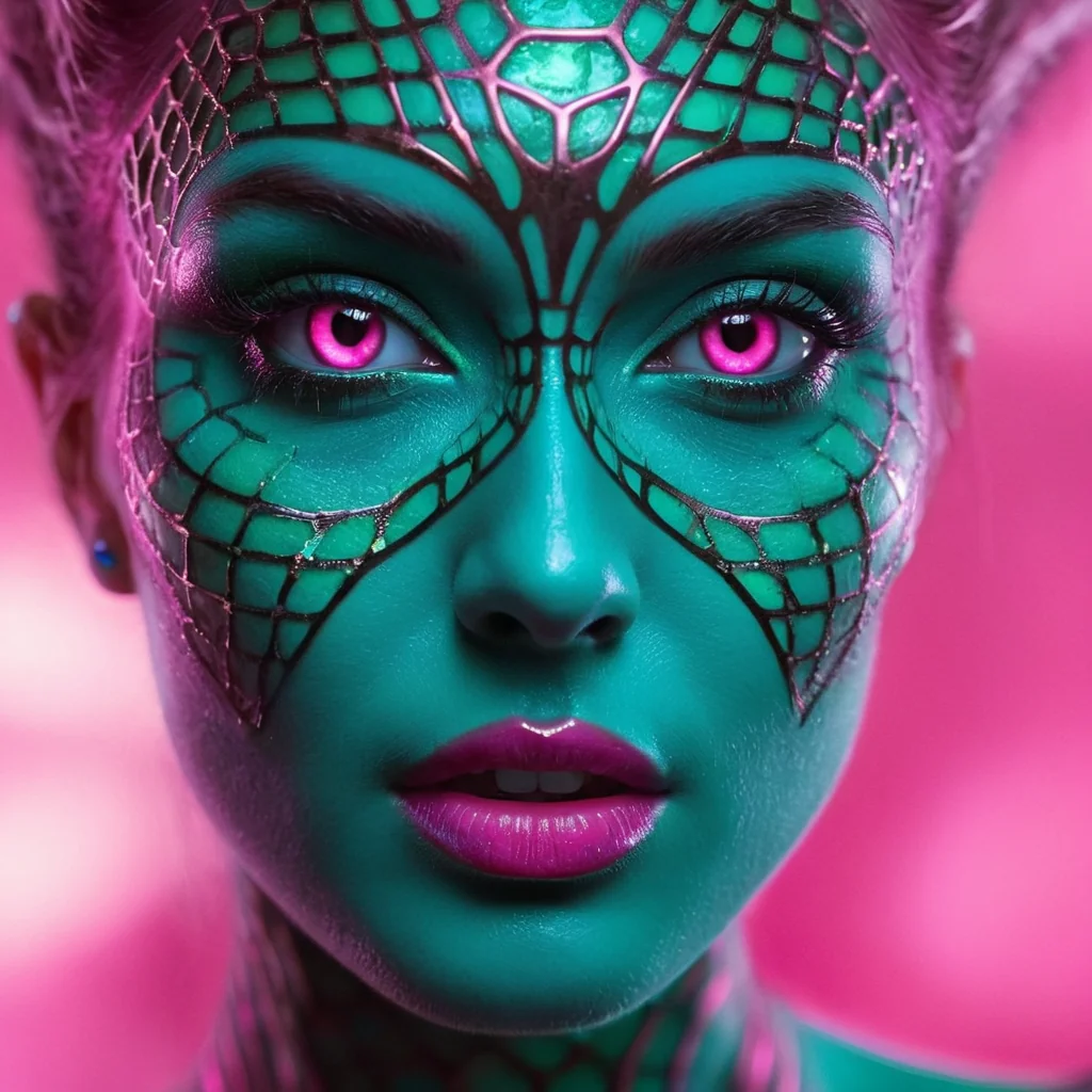Silk And Neon, A Spider'S Gaze picture 1 of 1