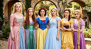 Disney characters cast'