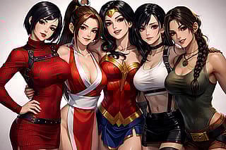 [AI] My favorite characters together'