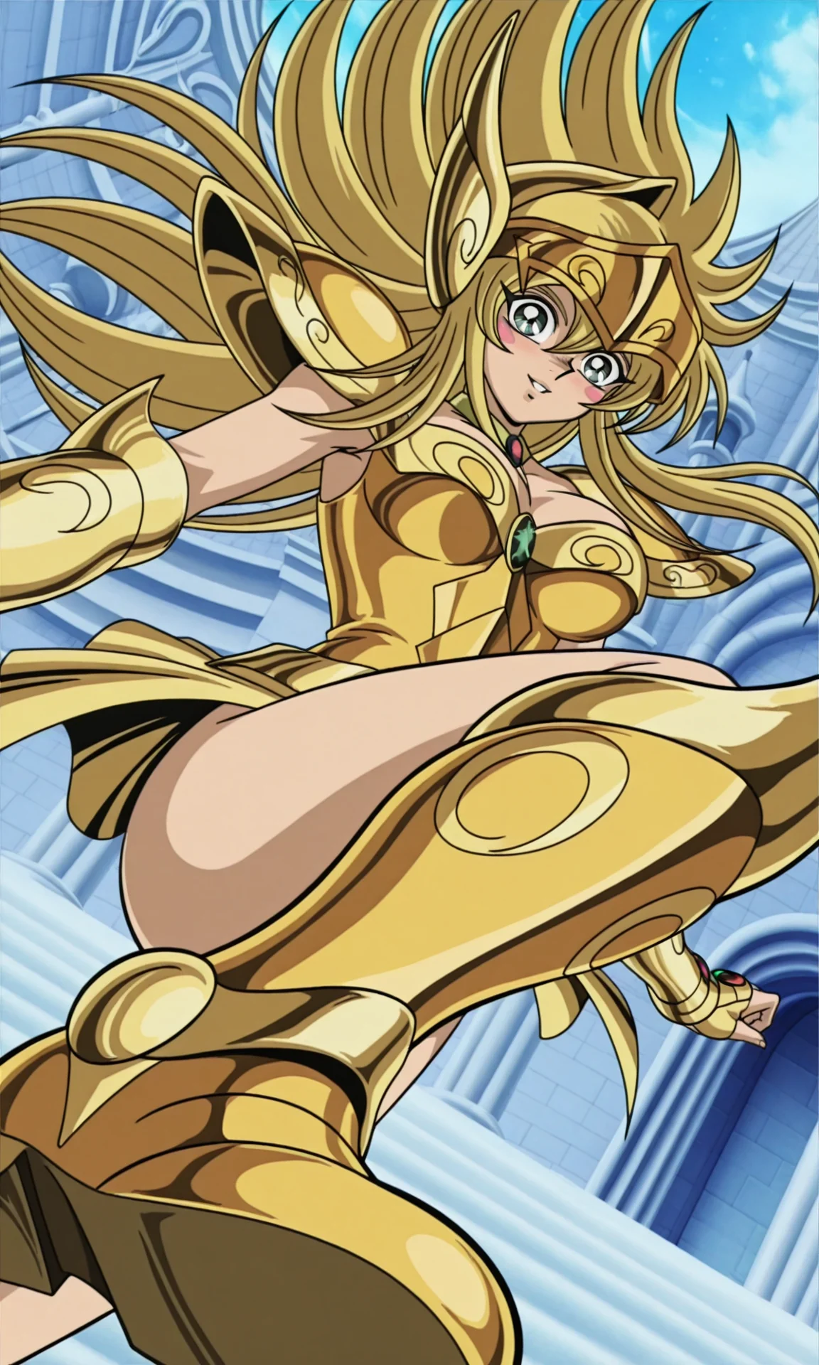 Dark Magician Girl + Cloth Aquarius ( FanART ) picture 1 of 1