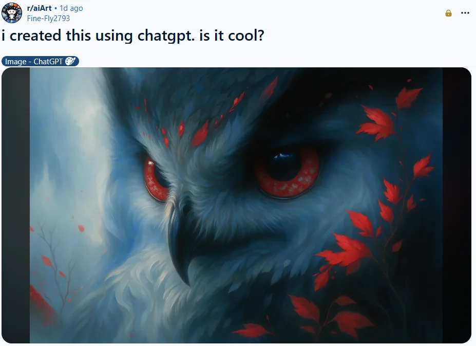 So for the people who asked me for the prompt before i got ruthlessly brigaded 🥲. picture 1 of 1