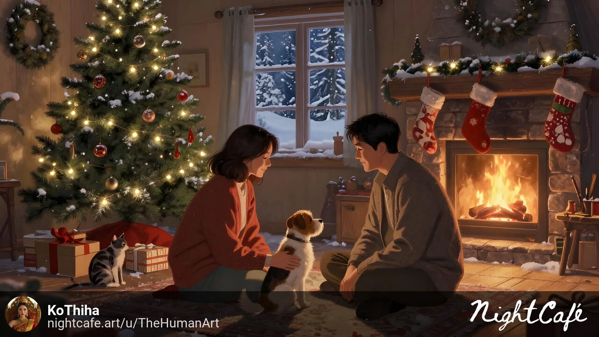 A Warm Circle on Christmas Eve picture 1 of 1