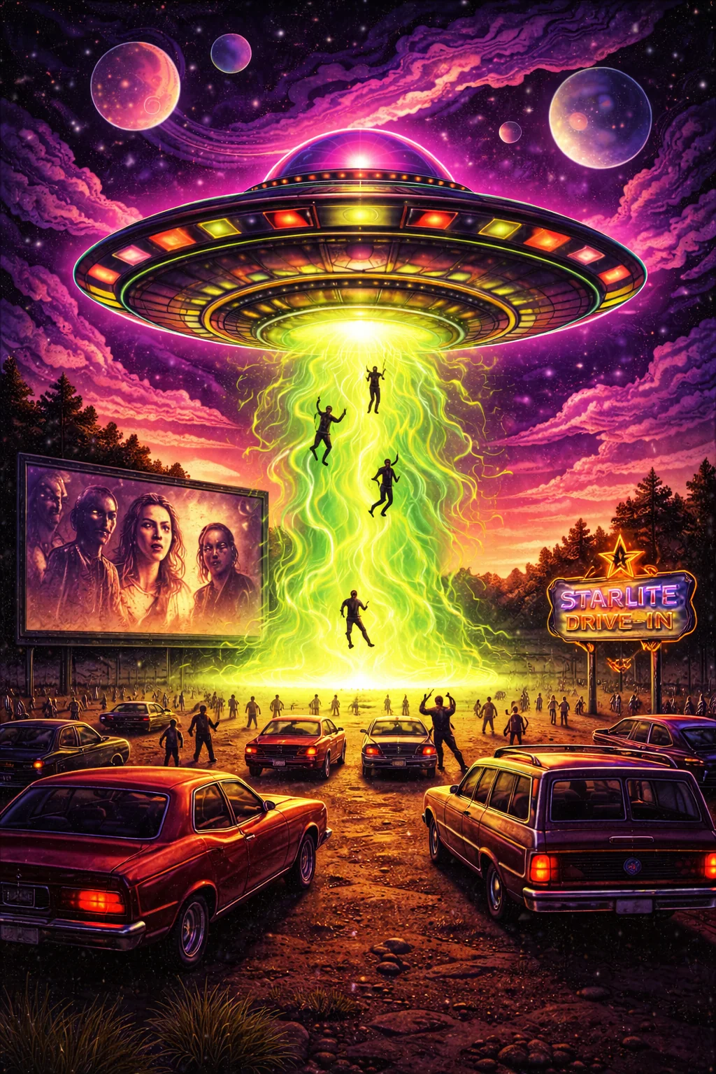 UFO at the drive in picture 1 of 1