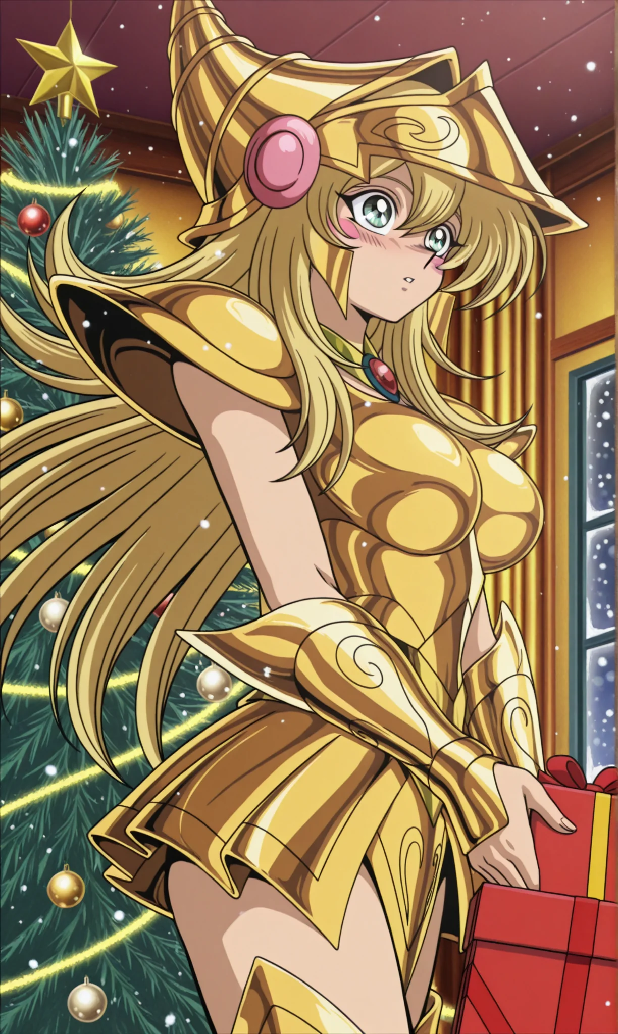 ♒Dark Magician Girl x Aquarius ♒ ( MERRY CHRISTMAS ) picture 1 of 1