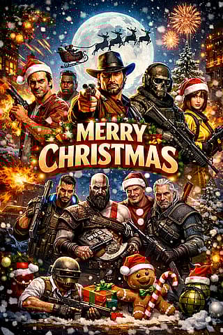 Merry Christmas to all the gamers'