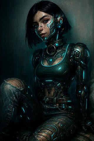 Me in Cyberpunk 2077'