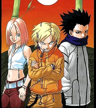 Reimagined Kishimoto's Art to turn team 7 into their Shippuden counterparts'
