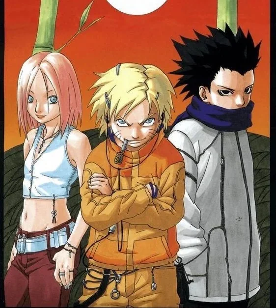 Reimagined Kishimoto's Art to turn team 7 into their Shippuden counterparts picture 1 of 2
